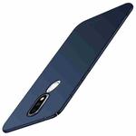 MOFI Frosted PC Ultra-thin Full Coverage Case for Nokia 5.1 Plus(X5) (Blue)