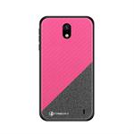 PINWUYO Honors Series Shockproof PC + TPU Protective Case for Nokia 1 Plus (Rose Red)