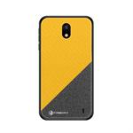 PINWUYO Honors Series Shockproof PC + TPU Protective Case for Nokia 1 Plus (Yellow)