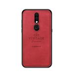 PINWUYO Shockproof Waterproof Full Coverage PC + TPU + Skin Protective Case for Nokia 4.2 (Red)