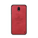 PINWUYO Shockproof Waterproof Full Coverage PC + TPU + Skin Protective Case for Nokia 1 Plus (Red)