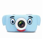 D3 PLUS 12.0 Mega Pixel Lens Elephant Cartoon Mini Digital Sport Camera with 2.0 inch Screen for Children(Blue)