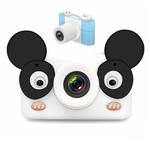 D3 PLUS 1200W Pixel Lens Bear Cartoon Mini Digital Sport Camera with 2.0 inch Screen for Children (Blue)