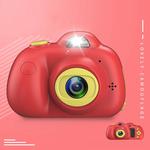KOOOL-D6 Dual 8.0 Mega Pixel Lens Digital Sports Small Camera with 2.0 inch Screen for Children, Without Memory(Red)
