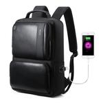 Bopai 851-007311 Business Anti-theft Waterproof Large Capacity Double Shoulder Bag,with USB Charging Port, Size: 31.5x16x44cm(Black)