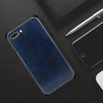 MOFI PC+TPU+PU Leather Protective Back Case for OPPO A5 / A3s (Blue)
