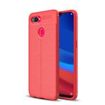 Litchi Texture TPU Shockproof Case for OPPO F9 (F9 Pro) & OPPO A7x(Red)
