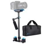 PULUZ 38.5-61cm Carbon Fibre Handheld Stabilizer for DSLR & DV Digital Video & Cameras, Load Range: 0.5-3kg(Blue)