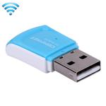 300Mbps Wireless 802.11N USB Network Nano Card Adapter(Blue)