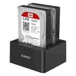 ORICO 6629US3-C 2-bay USB 3.0 Type-B 2.5 inch / 3.5 inch SATA HDD / SSD External Storage Enclosure Hard Disk Box(Black)