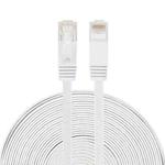 20m CAT6 Ultra-thin Flat Ethernet Network LAN Cable, Patch Lead RJ45 (White)