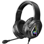 ONIKUMA X2 Wired Luminous Gaming Headphone, Cable Length: about 2.2m (Black)