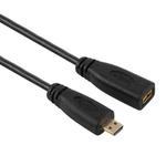 30cm 1080P Micro HDMI Female to Male Gold-plated Connector Adapter Cable