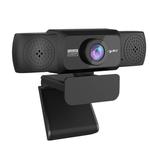 HXSJ S5 1080P Adjustable HD Video Webcam PC Camera with Microphone(Black)