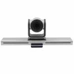 YANS YS-H210UT USB HD 1080P 10X Zoom Video Conference Camera for Large Screen, Support IR Remote Control (Grey)