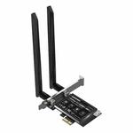 COMFAST CF-AX180 1800Mbps PCI-E Bluetooth 5.2 Dual Frequency Gaming WiFi 6 Wireless Network Card without Heat Sink