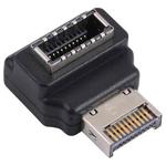 Type-E Female to Male 90 Degrees Elbow Computer Host Adapter