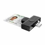 Rocketek CR318 USB 2.0 Smart Card / SIM / ID / CAC Card Reader