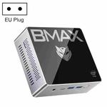 BMAX B2 Plus Windows 10 Mini PC, 8GB+256GB, Intel Celeron Quad Core, Support HDMI / RJ45 / TF Card, EU Plug(Silver)