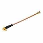 IPX Female to GG1736 MMCX Female Elbow RG178 Adapter Cable, Length: 15cm