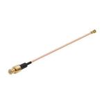 IPX Female to GG17378 MCX Female RG178 Adapter Cable, Length: 15cm