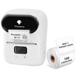 Phomemo M110 Home Handheld Mini Bluetooth Thermal Printer (White)