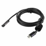 USB-C / Type-C Power Supply PD 65W Fast Charging Cable for Microsoft Surface Pro 2, Cable Length: 1.5m