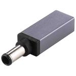 PD 19.5V 6.5x3.0mm Male Adapter Connector (Silver Grey)