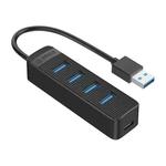 ORICO TWU32-4A-10-BK 4-Ports USB HUB, Cable Length: 1m