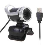 A859 480 Pixels HD 360 Degree WebCam USB 2.0 PC Camera with Sound Absorption Microphone for Computer PC Laptop, Cable Length: 1.4m