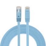 3m CAT6 Ultra-thin Flat Ethernet Network LAN Cable, Patch Lead RJ45 (Blue)
