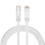 3m CAT6 Ultra-thin Flat Ethernet Network LAN Cable, Patch Lead RJ45 (White)