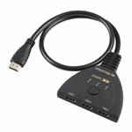 3 x 1 4K 60Hz HDMI Bi-Direction Switcher with Pigtail HDMI Cable