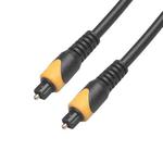 QHG01 SPDIF Toslink PVC Double Color Optic Audio Cable, Length: 5m