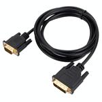 DVI to VGA Adapter Cable Computer Graphics Card Monitor Cable, Length: 1m
