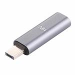 19V Type-C / USB-C Female to PD Aluminium Alloy Adapter for Asus (Silver)