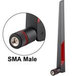 2.4G / 5G WiFi 12dBi SMA Male Antenna for Router Network