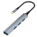 V252 4 in 1 USB-C / Type-C to USB Docking Station HUB Adapter