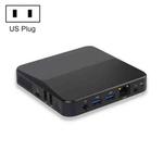 P3T Ultra-thin Mini PC, Windows 10 & Linux Operating System, Intel Gemini Lake Celeron J4125 Quad Core up to 1.10GHz, 8GB+64GB+SSD 128GB, Support WiFi, Bluetooth, US Plug