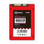 eekoo V100 480GB SSD SATA3.0 6Gb / s 2.5 inch TLC Solid State Hard Drive with 4GB Independent Cache, Read Speed: 500MB / s, Write Speed: 420MB / s(Red)