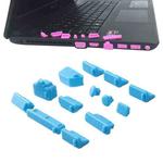 13 in 1 Universal Silicone Anti-Dust Plugs for Laptop(Blue)