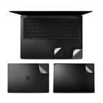 4 in 1 Notebook Shell Protective Film Sticker Set for Microsoft Surface Laptop 3 13.5 inch (Black)