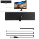 25 Miles Range 28dBi High Gain Amplified Digital HDTV Indoor Outdoor TV Antenna with 3.7m Coaxial Cable & IEC Adapter