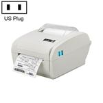 POS-9210 110mm USB +  Bluetooth POS Receipt Thermal Printer Express Delivery Barcode Label Printer, US Plug(White)