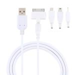 5 in 1 Multi-function Data Cable with 4 Adapters, Suitable for Mico USB / HDMI / Nokia 2.0 / iPhone 4