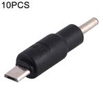 10 PCS 3.5 x 1.35mm to Micro USB DC Power Plug Connector
