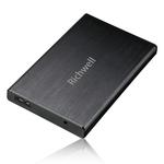 Richwell SATA R23-SATA-1TGB 2.5 inch USB3.0 Interface Mobile Hard Disk Drive, Capacity: 1TB(Black)