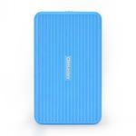 OImaster EB-2506U3 SATA USB 3.0 Interface HDD Enclosure for Laptops, Support Thickness: 7.0-12.5mm (Blue)