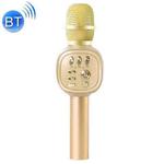 H12 High Sound Quality Handheld KTV Karaoke Recording Bluetooth Wireless Condenser Microphone(Gold)