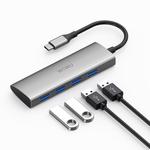 WIWU A440 4 In 1 Type-C / USB-C Multifunctional Extension HUB Adapter